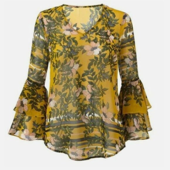 EUC Cabi Scene Blouse - 5518 - M - Picture 1 of 1